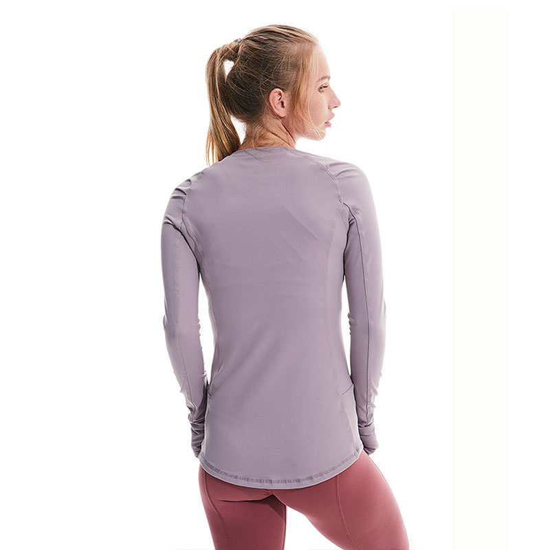 Santic fitted long sleeve shirt manufacturers for gym-2