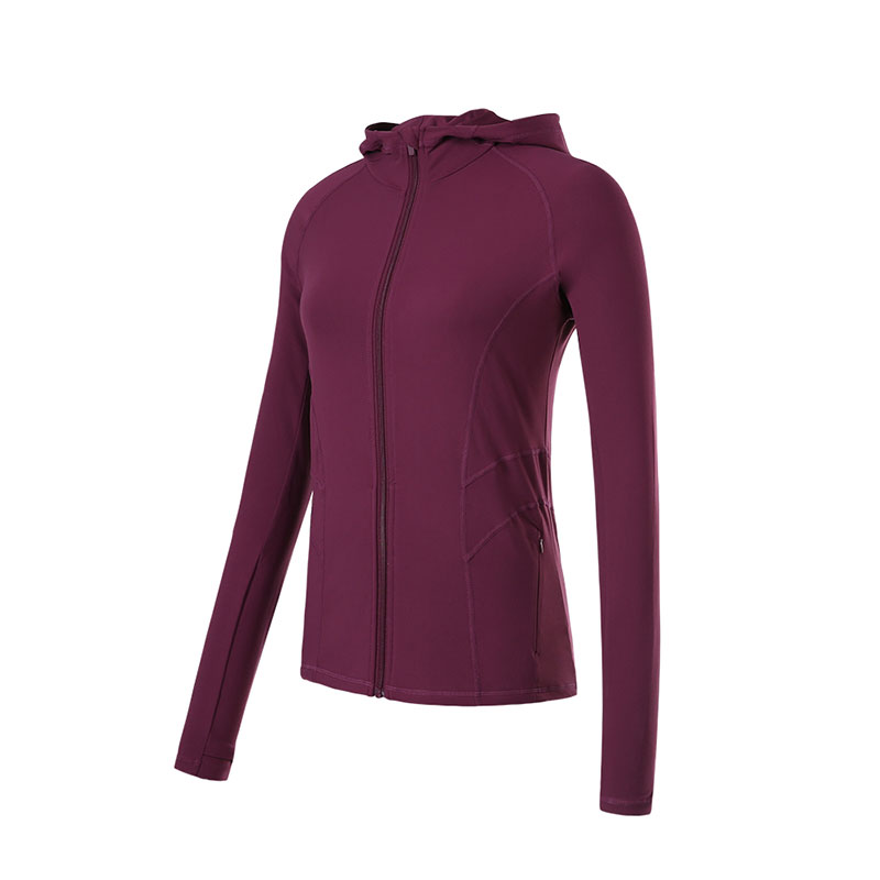 Santic fuji slim double zip hooded jacket manufacturers for women-1