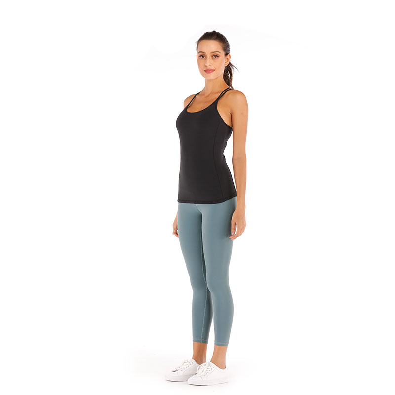 New seamless tank top factory for yoga-2