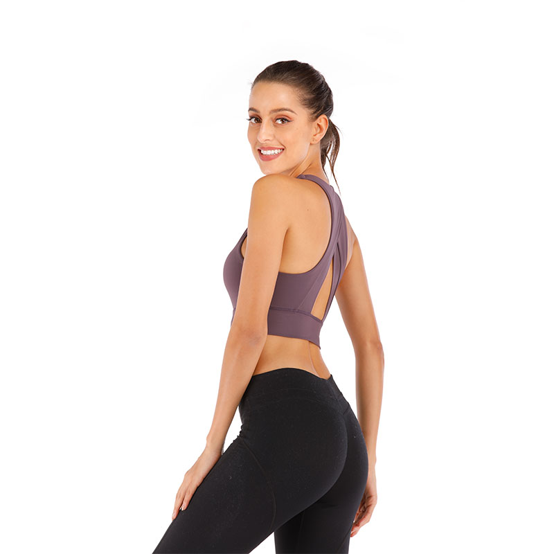 Santic back sports bra for business for yoga-2