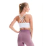 Santic one shoulder sports bra suppliers for running
