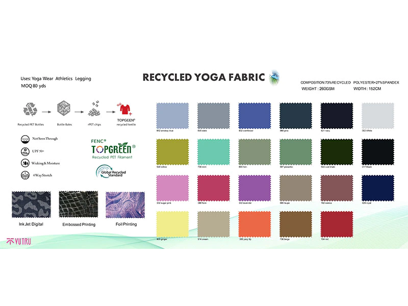 2021 sports yoga clothing fashion fabric trend