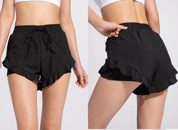 Santic high-quality yoga high waisted shorts company for ladies