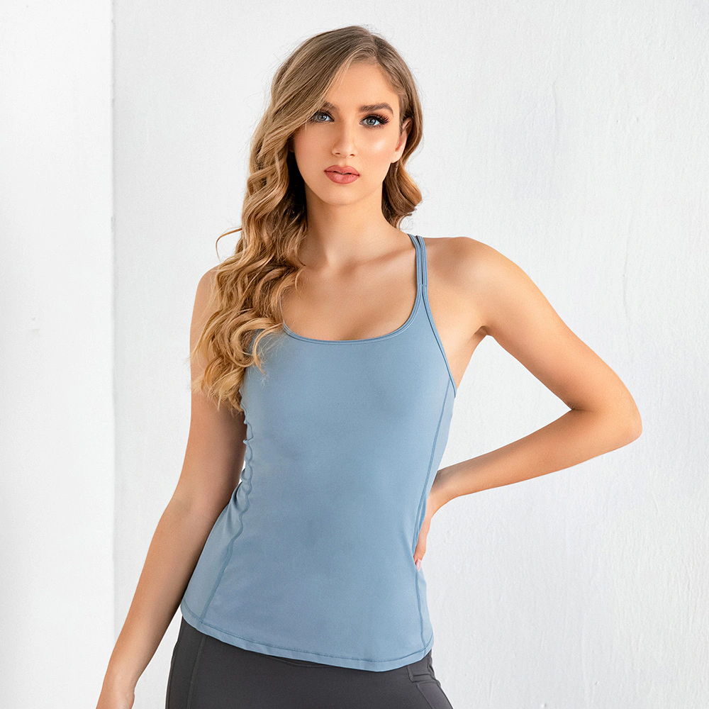 Yoga Gym Workout Tops Athletic Shirt Tank Tops for Women