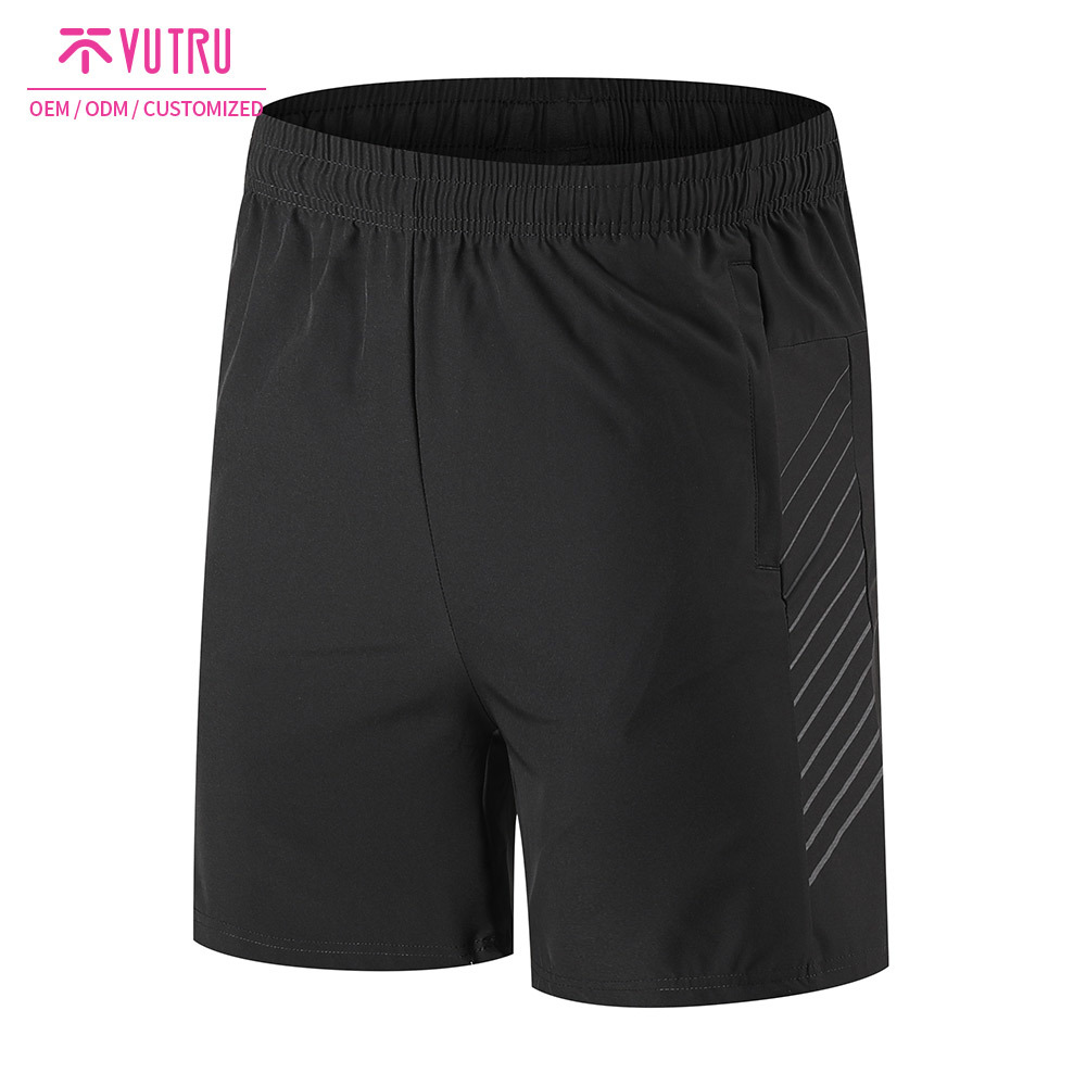 Factory Price Mens woven short pants with transfer print Wholesale-Santic