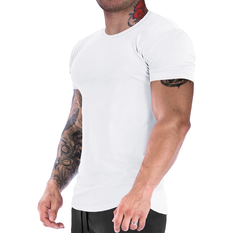 Wholesale Cotton Men T-shirts fit gymwear With Good Price