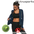 Santic workout jacket women's for business for gym