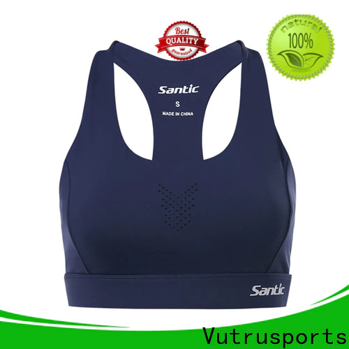 custom strappy sports bra supply for running