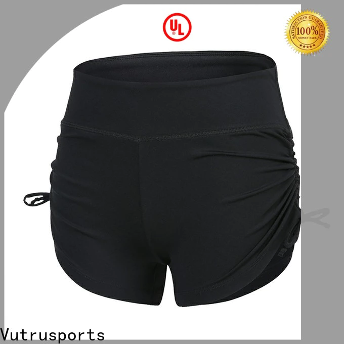 latest side string yoga shorts factory for cycling