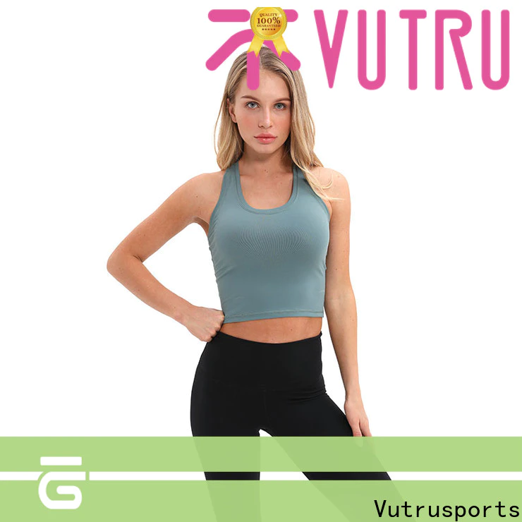 Santic trendy crop tops suppliers for gym