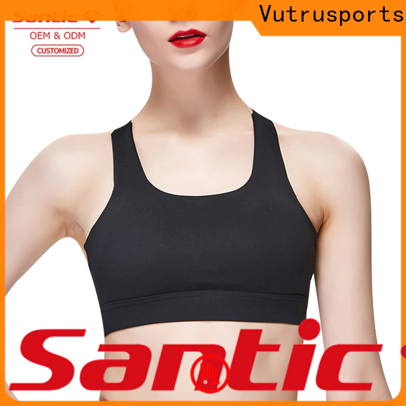 custom sports bra top suppliers for running