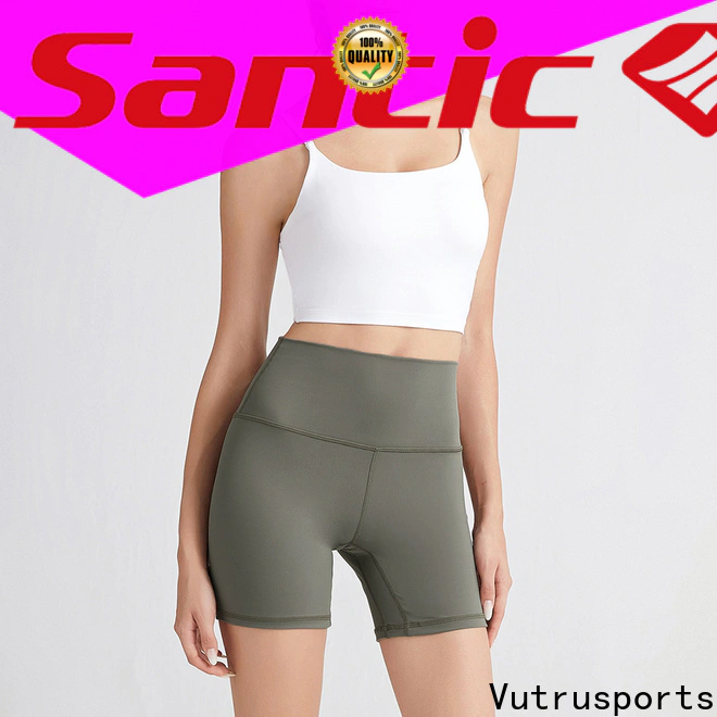 Santic high-quality women's high waisted yoga shorts supply for cycling