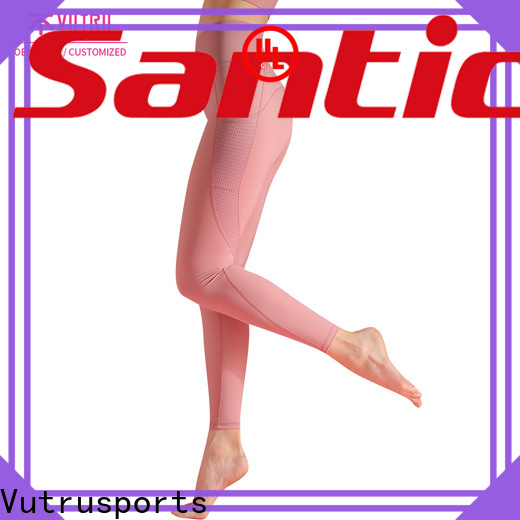 Santic custom high waisted activewear leggings manufacturers for women