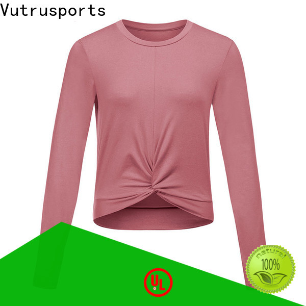 top womens plain long sleeve t shirts for business for gym