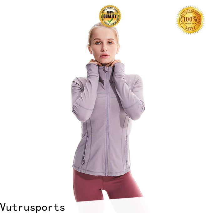 top womens zip up jacket suppliers for yoga