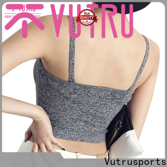 Santic wholesale gym crop tops for business for ladies