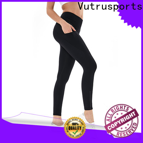 Santic wholesale black leggings supply for cycling