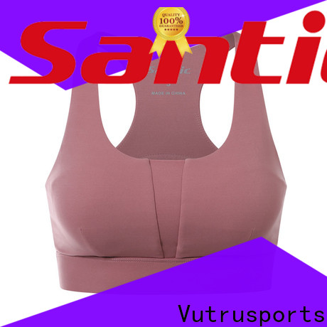 Santic high-quality cotton sports bra company for running