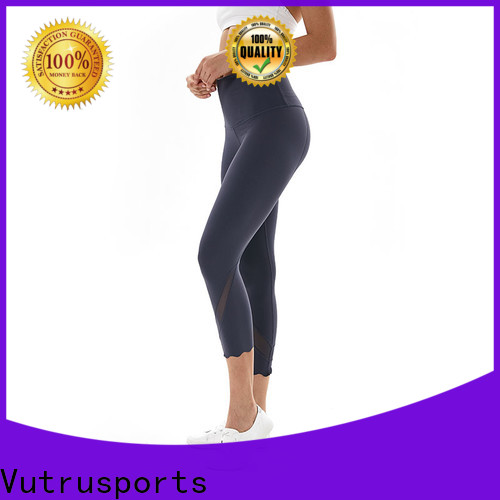 Santic womens black leggings manufacturers for cycling