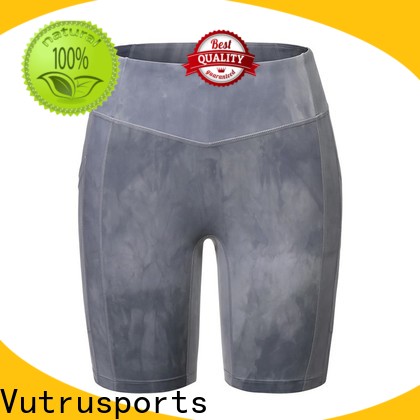 Santic orange yoga shorts for business for gym