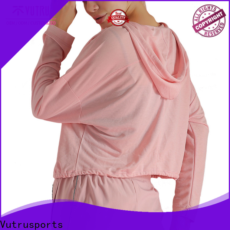 New royal blue hoodie women's factory for yoga