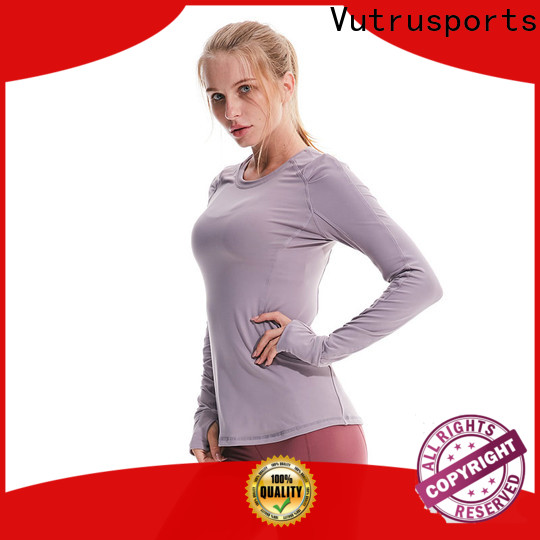 Santic latest black and white long sleeve shirt manufacturers for gym