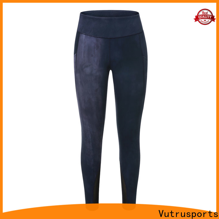 Santic high-quality high waisted compression leggings supply for training