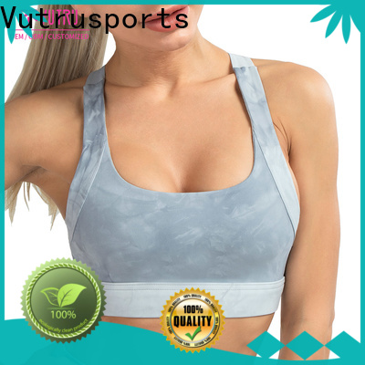 Santic latest navy sports bra supply for women