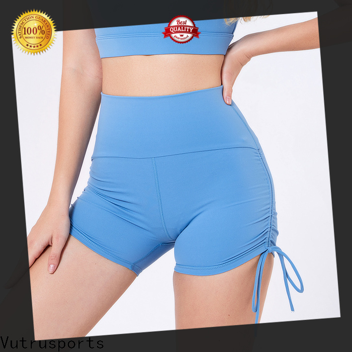 high-quality side string yoga shorts suppliers for women