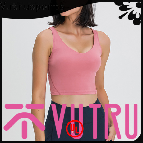 Santic plain white tank top supply for training