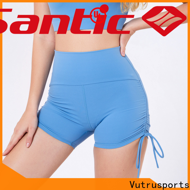 Santic wholesale high rise bike shorts supply for gym