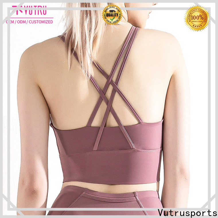 Santic neon yellow sports bra for business for ladies