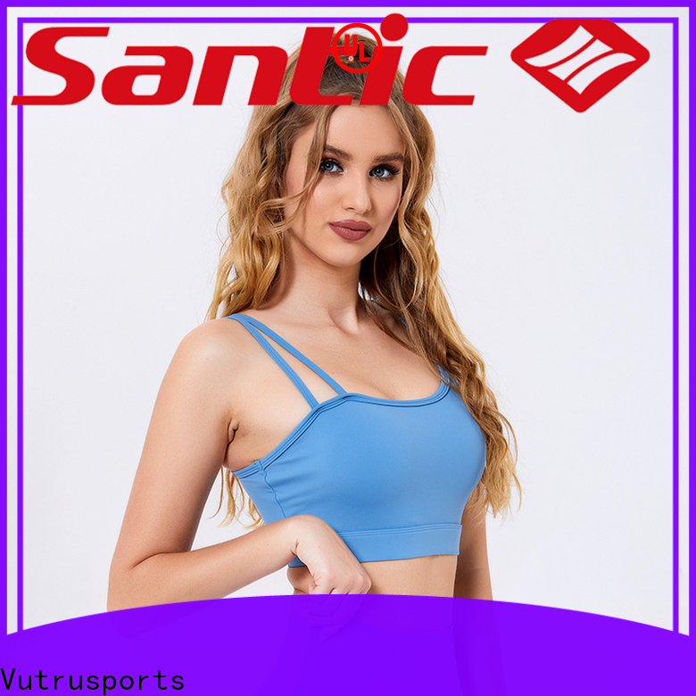 wholesale orange sports bra manufacturers for yoga