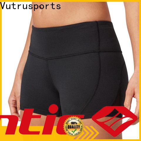 custom low rise yoga shorts manufacturers for gym