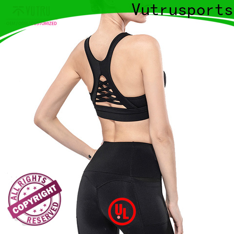 custom workout tank with built in bra company for yoga