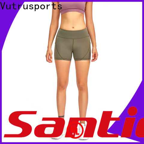Santic top plus size activewear shorts manufacturers for training