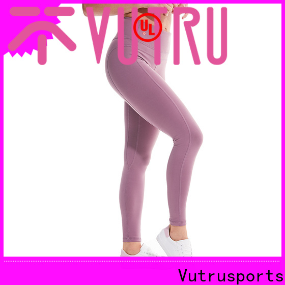 Santic custom light pink leggings manufacturers for running