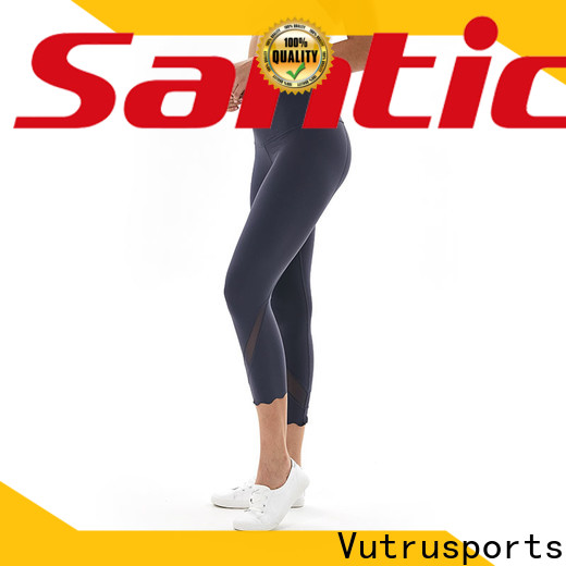 Santic high waisted leggings factory for ladies