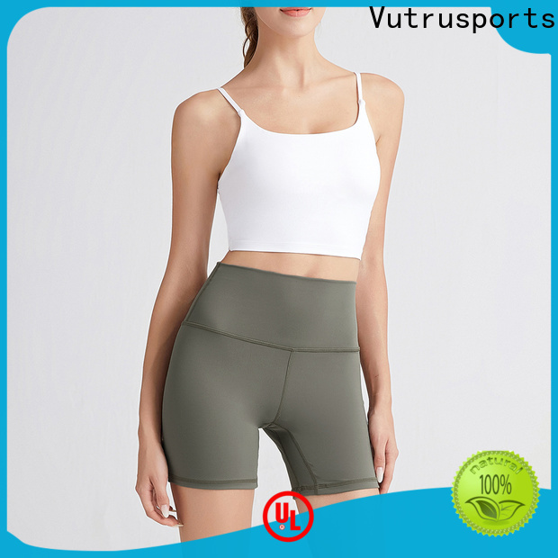 Santic blue yoga shorts factory for training