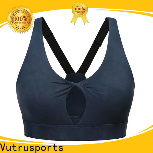 custom rainbow sports bra for business for running