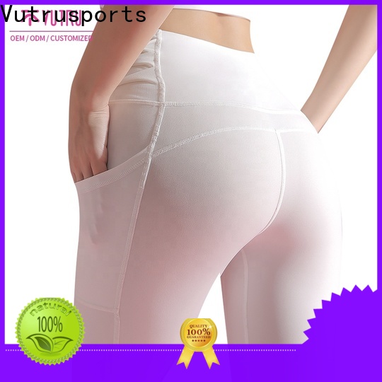 custom gym wear leggings factory for running