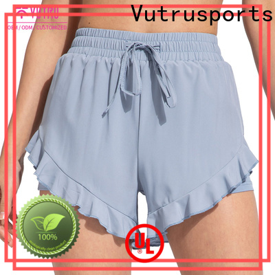 custom cotton yoga shorts womens suppliers for yoga