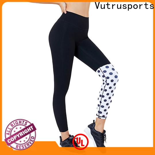 Santic black mesh panel leggings supply for ladies