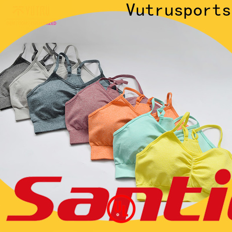 Santic custom long sports bra company for running
